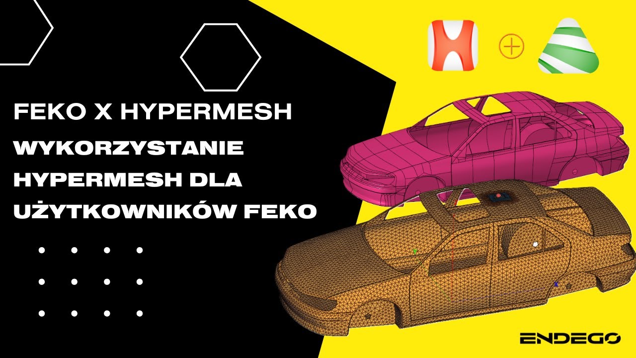 Feko x Hypermesh - Przygotowywanie geometrii