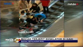 Di Batam, Kaki Bocah Terjepit Eskalator Mall - LIP 11/07