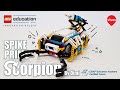 LEGO SPIKE Prime Scorpion, a hexapod walking robot