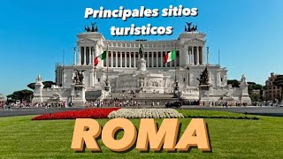 ROMA 🐺 Principales sitios turisticos 🏛️🍕 Monumento a Victor Manuel II y lugares IMPERDIBLES 🇮🇹