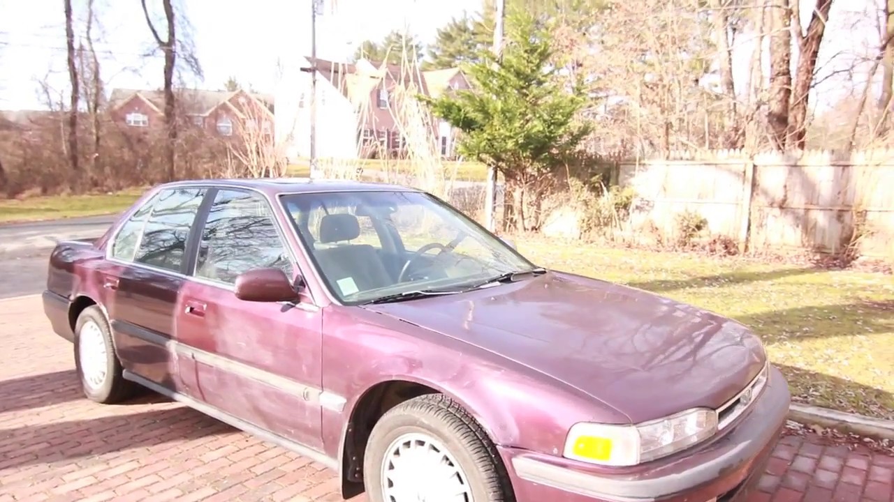 1991 honda accord - YouTube