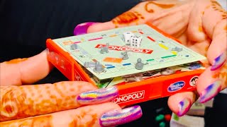 MINI Monopoly World’s Smallest! Satisfying videos, Hand Movements, visuals ASMR ♥️