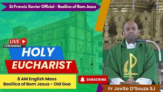 8 AM English Mass | Wednesday - 20th week Ordinary Times | Basilica of Bom Jesus | 19 Aug 2026