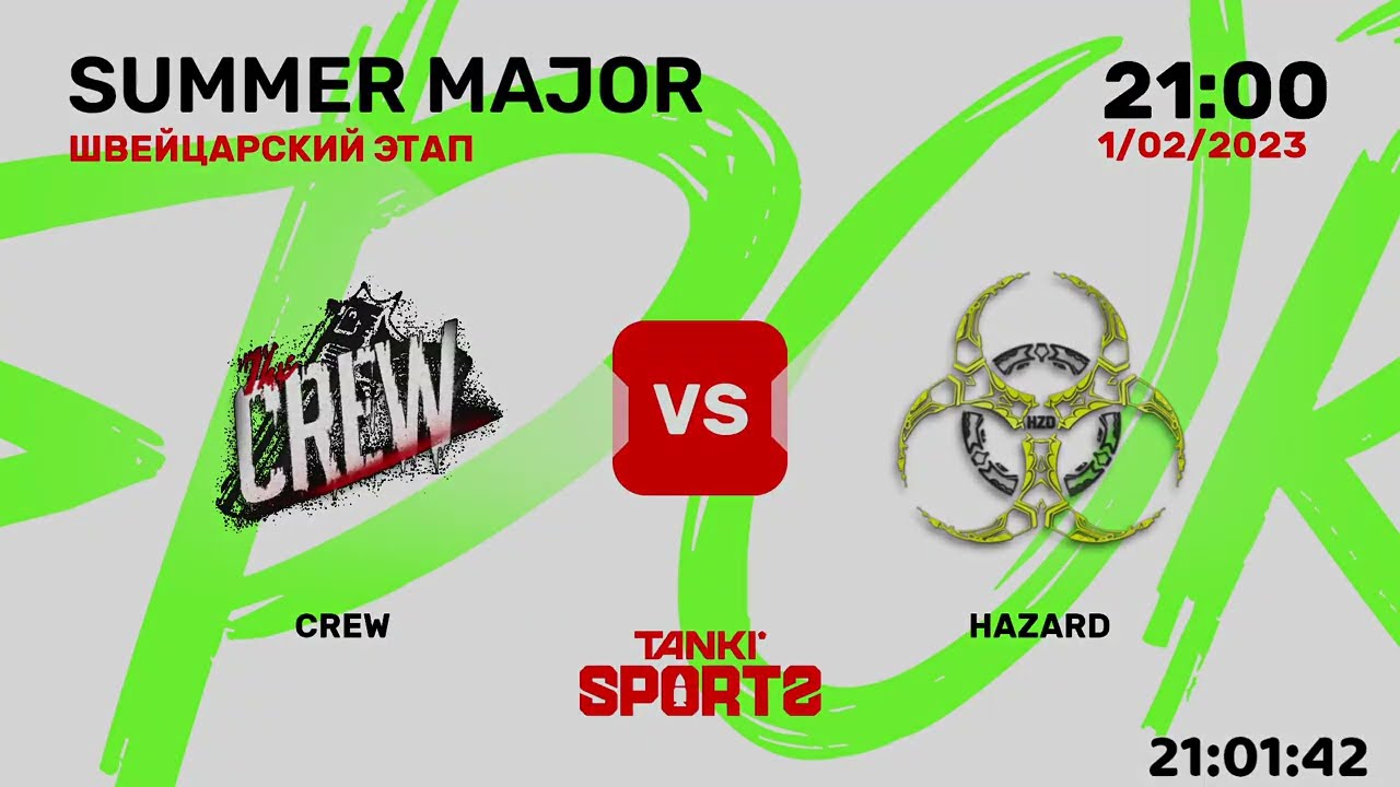 CREW vs HAZARD  | SUMMER MAJOR 2024 | RANKINGS I | 01.02.2024