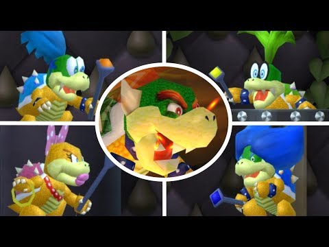 New Super Mario Bros 64 All Castle Airship Bosses