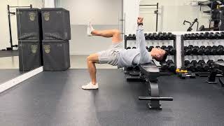 Glute Bridge March