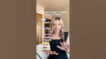 ranking taylor swift songs !!! ✨track 13 edition✨ #taylorswift #swiftie #rankingtaylorswiftsongs