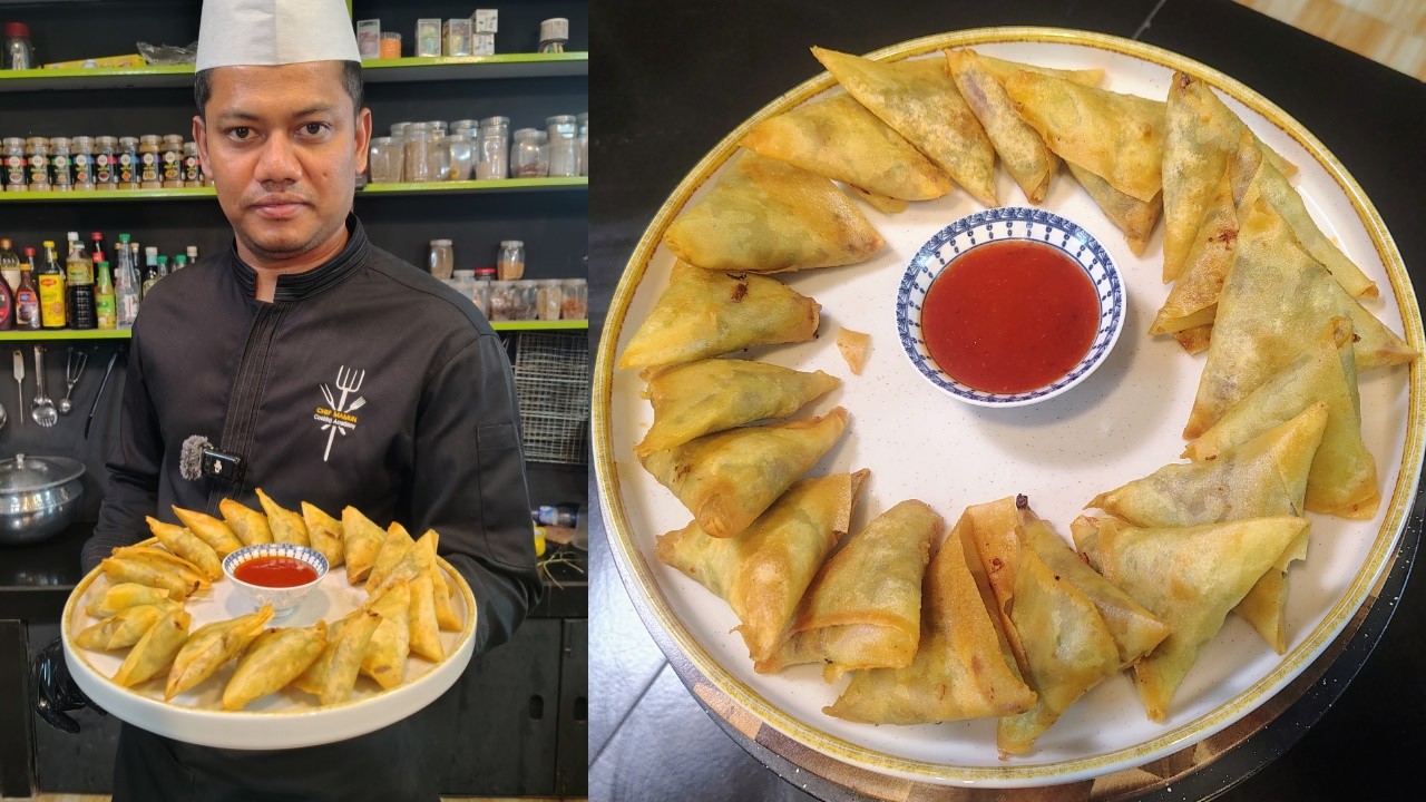 বিদেশিরা যেভাবে গরুর মাংস দিয়ে সমুছা বানায়