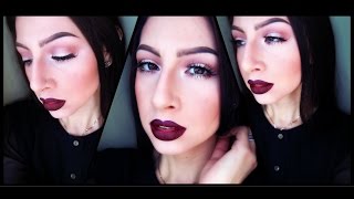 Winter Vamp Makeup Tutorial screenshot 2