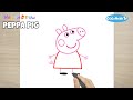 PEPPA PIG - How to Draw and Color for Kids - CoconanaTV