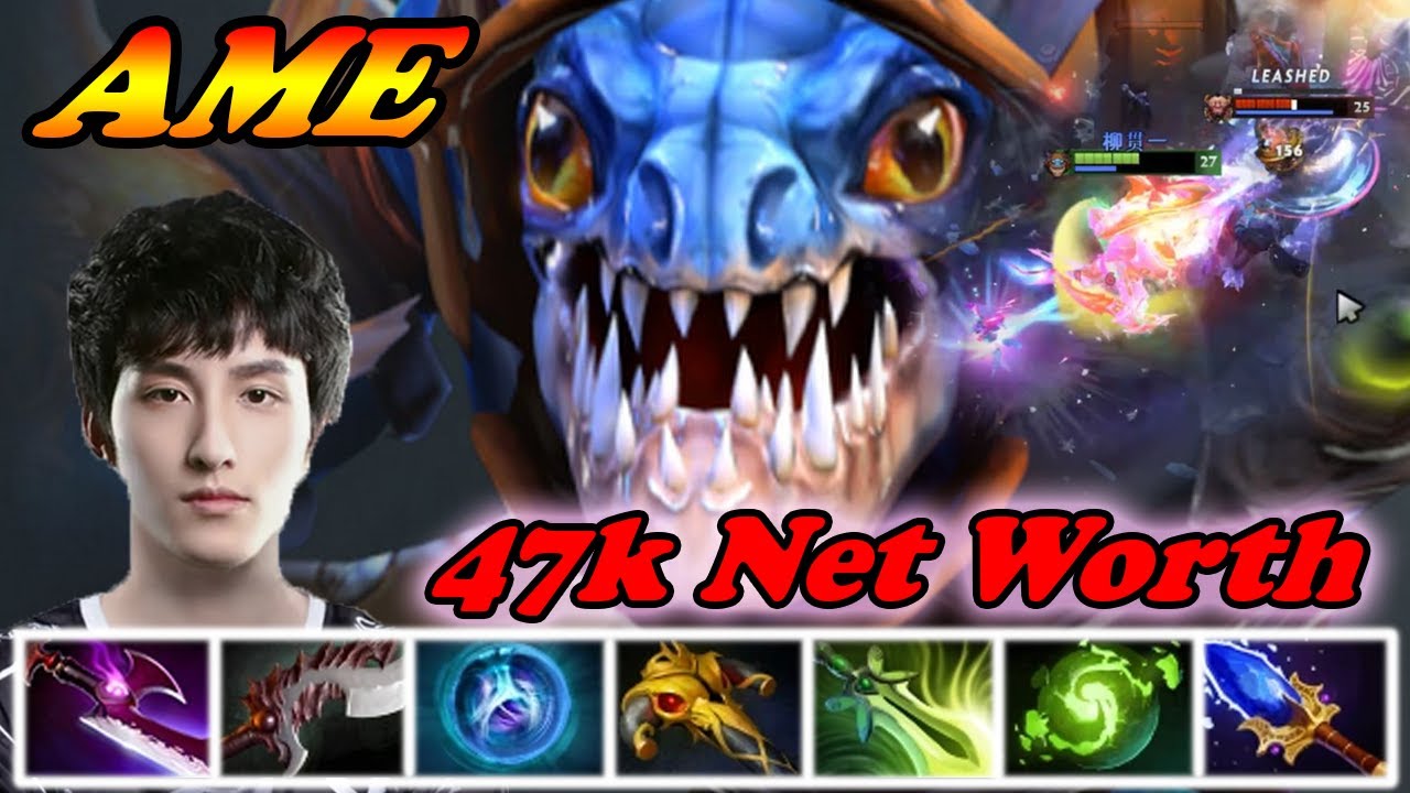 Ame Slark ultra rich carry full slots vs #1 PA | AME Dota 2 - YouTube