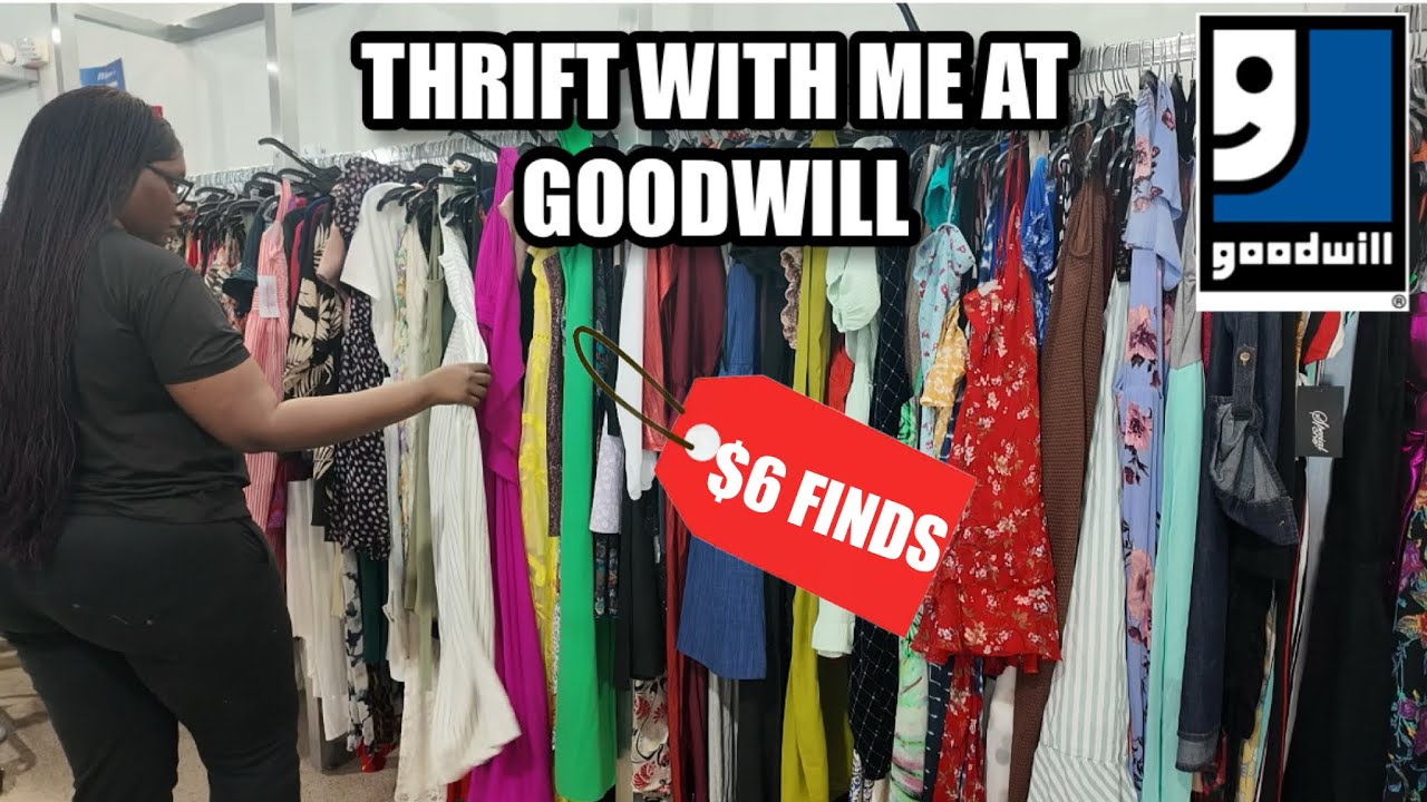 Thrift With Me at Goodwill | I Found $6 Summer Clothes & Hidden Gems!