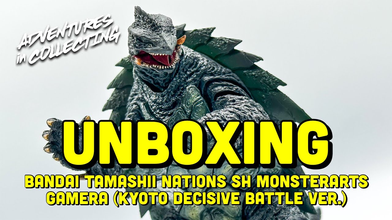 Unboxing the Bandai Tamashii Nations SH Monsterarts Gamera (Kyoto 