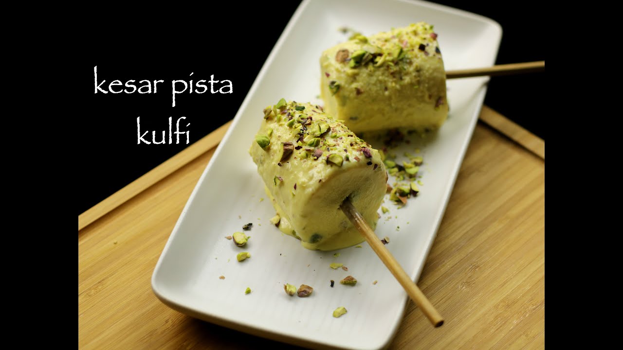 kulfi recipe | kesar pista kulfi recipe | kulfi ice cream recipe | Hebbar Kitchen