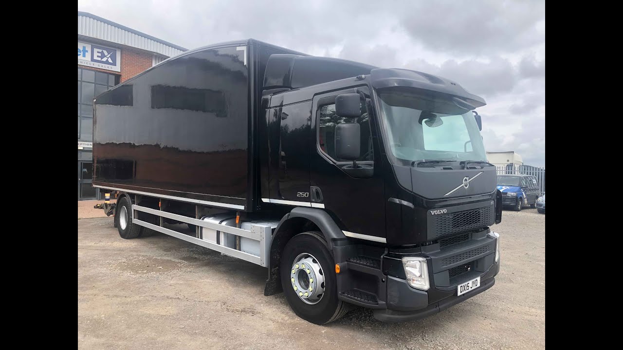 VOLVO FE 18-TONNE EU 6 GRP BOX VAN 2015 - DX15 JYD