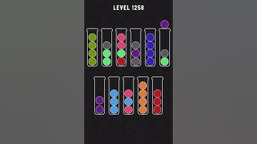 Ball Sort Puzzle Level 1258