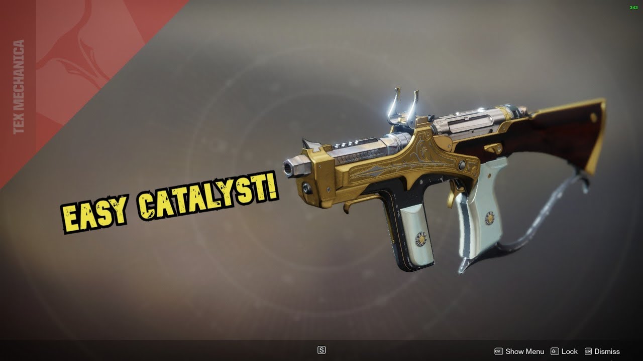 Destiny 2 Best way to farm Huckleberry Catalyst FAST and EASY! YouTube