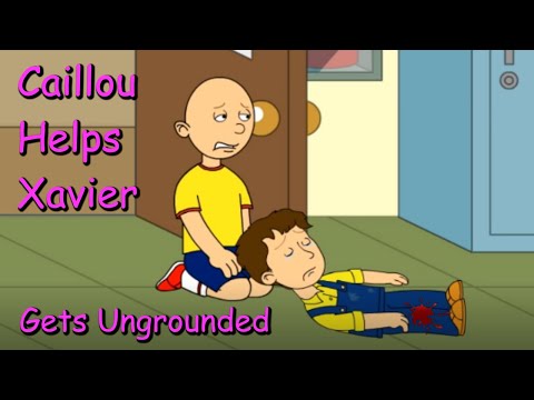 Caillou Helps Xavier Up After Falling/Ungrounded