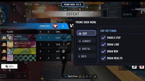 GRINGO XP AUTO KILL | OB51 FF HACK | FREE FIRE MOD MENU | GRINGO XP HACK | FF HACK