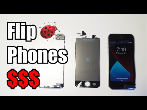 How to MAKE MONEY fixing Phones- Flipping cell phones
