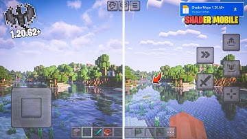 realistic shaders minecraft pe 1.20.70/72+ | shader mcpe 1.20 android [100% working