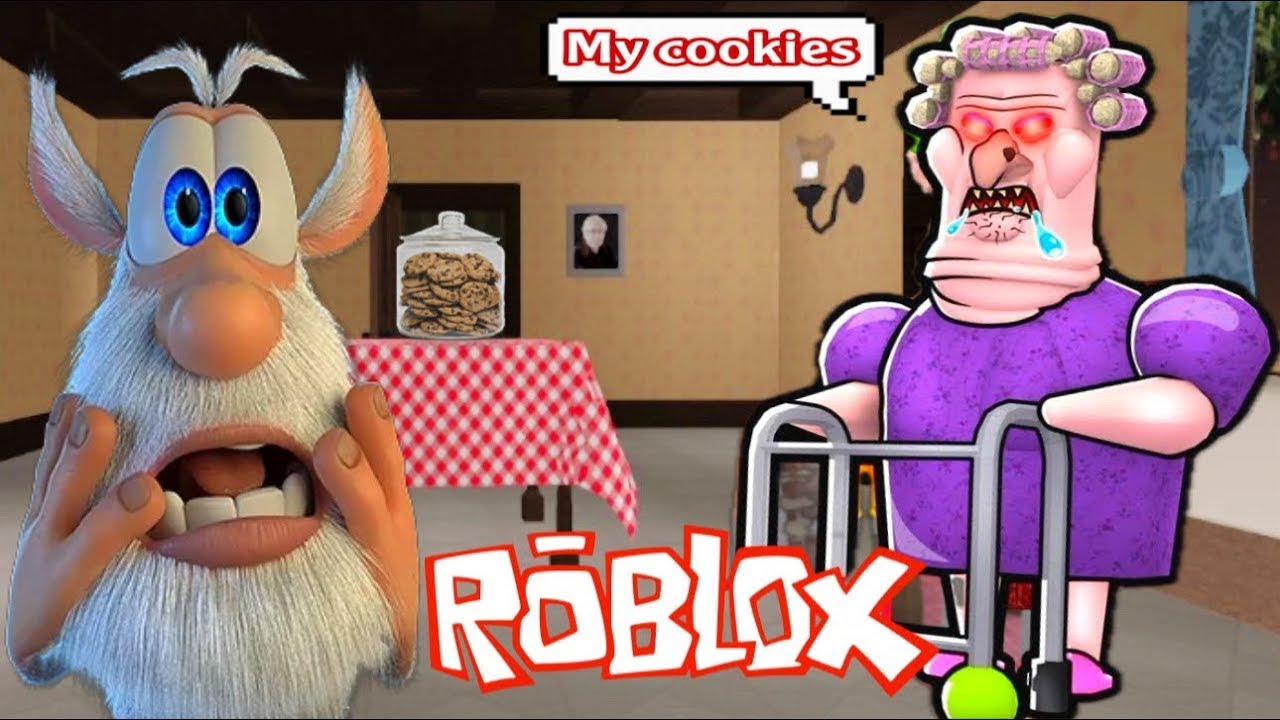 Booba Vs Grumpy Granny  | Scary Obby (#Roblox) #scary