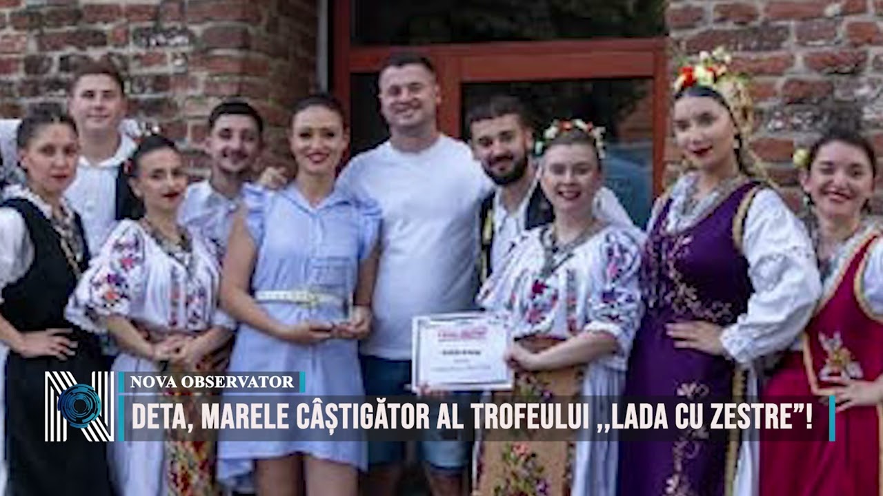 Deta, marele câștigător al trofeului ,,Lada cu Zestre”! Deta, marele câștigător al trofeului ,,Lada cu Zestre”!