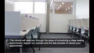 Scheduling CCD Testing Center Appointments