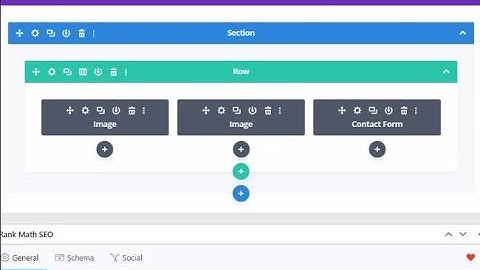 WordPress - Divi page builder backend - the columns on top of each other instead of in a row! Easy!