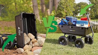 Gorilla Cart GCG 7 vs GOR6PS – The Best Garden Hauler?