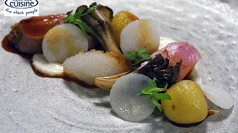 Chef Adam Reid creates ox, veal and  liquorice rec...