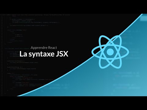React : Chapitre 3, La syntaxe JSX