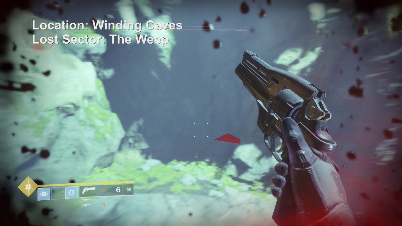 Destiny 2  Lost Sector Winding Caves location EDZ