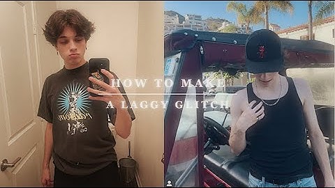 how to make a laggy glitch like intro | videostar