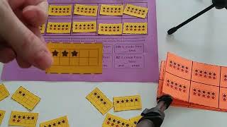 Place value activity with ten frames
