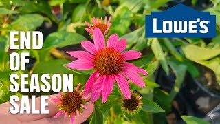 Lowe's Garden Center | End of Season Clearance Finds | August 2026