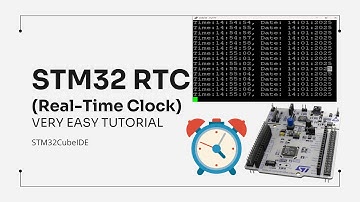 STM32 Real Time Clock (RTC) EASY TUTORIAL using STM32CUBEIDE