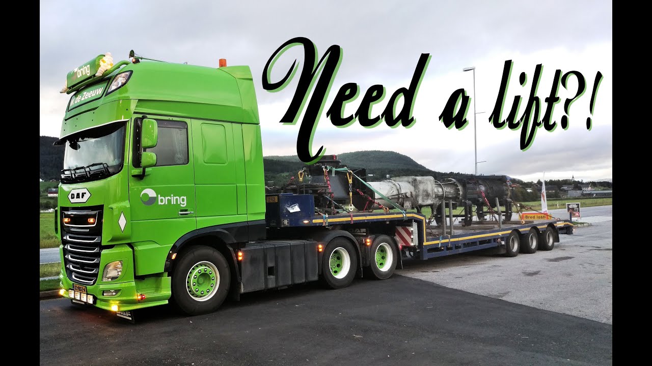Need a lift? Norway Trucking to Trondheim William de