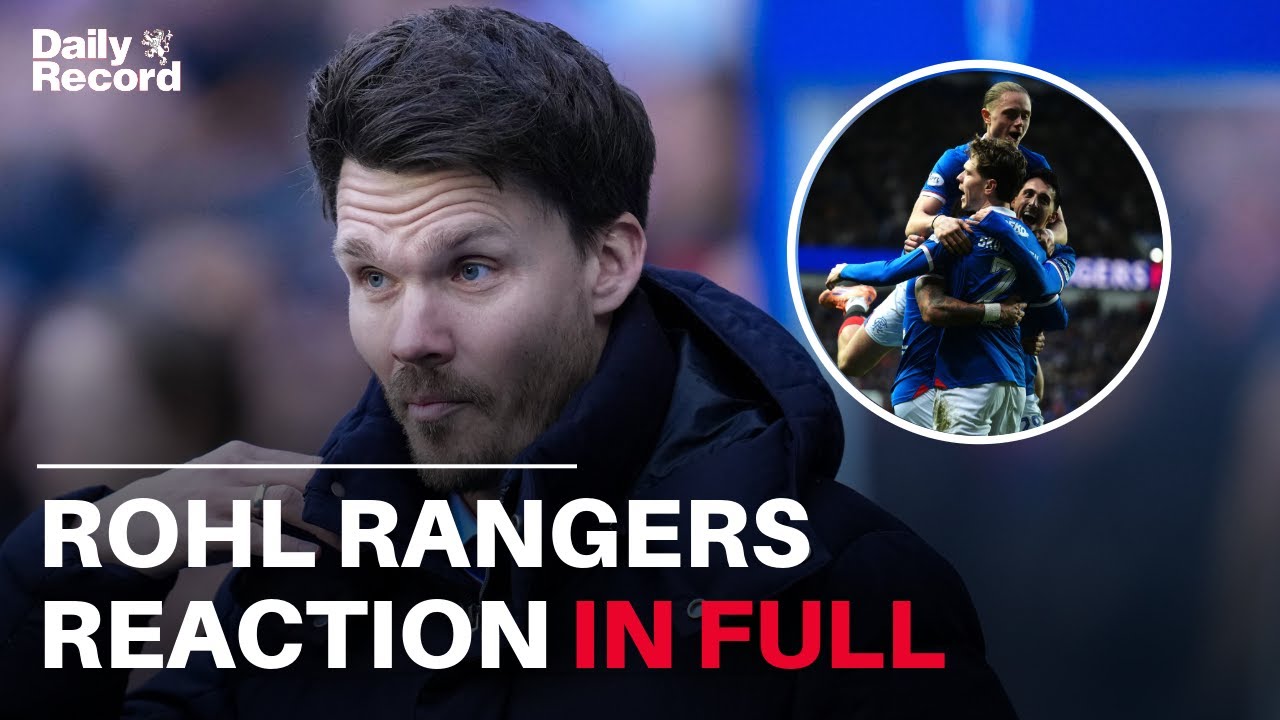 Danny Rohl Rangers Song Danny Rohl On Title Race and Getting Tough With Rangers Star During ...