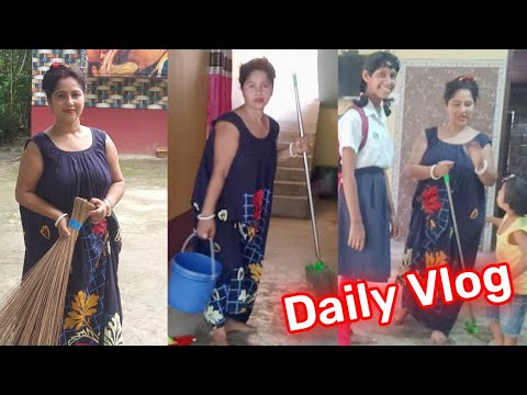অনেক কাজ করে শরীর খুব খারাপ হয়ে গেল //daily vlog@ nipa mondal#