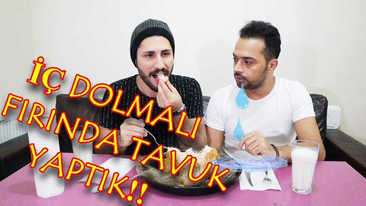 İÇ DOLMALI TAVUK YAPTIK !! ÇOK PRATİK YEMEK VİDEOSU