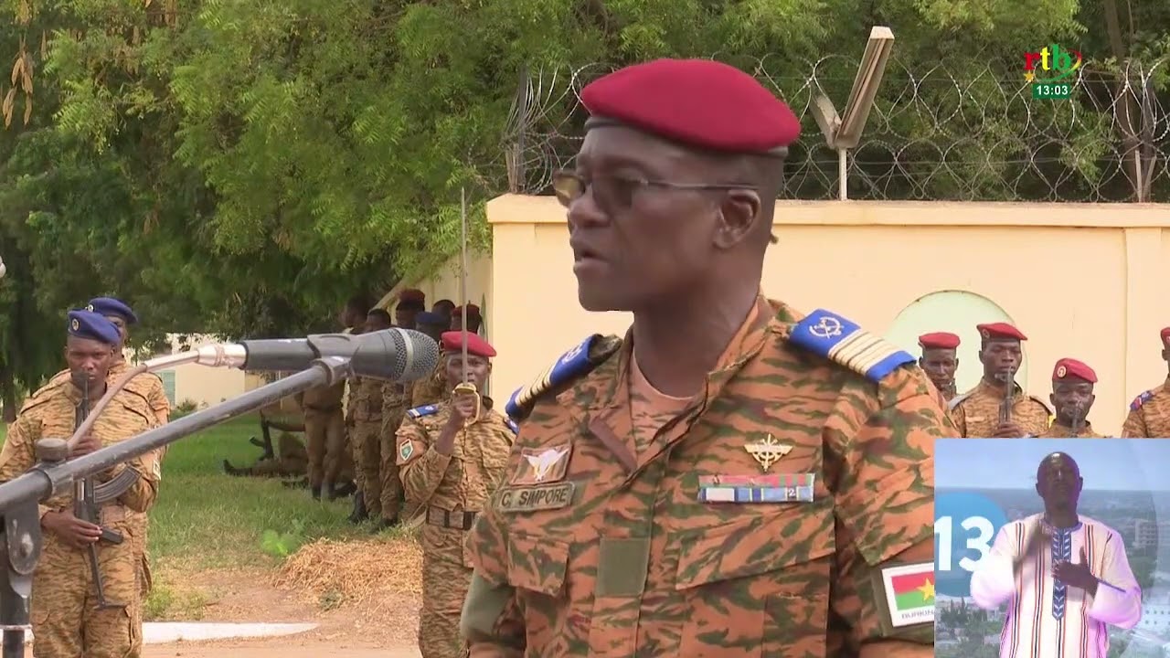 CEMGA : le Colonel-Major Célestin Simporé prend le commandement