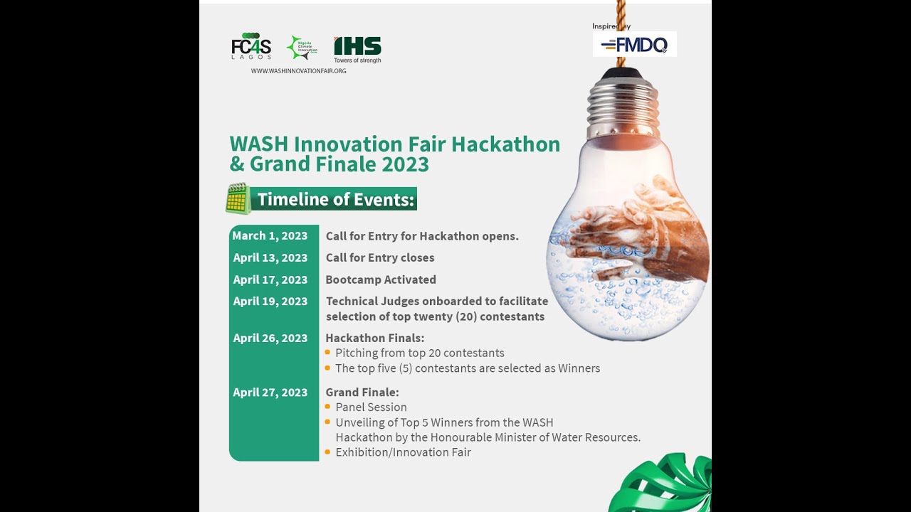 WASH INNOVATION FAIR 2.0 ( INNOVATION FOR SUSTAINABLE GROWTH IN THE WASH SECTOR )