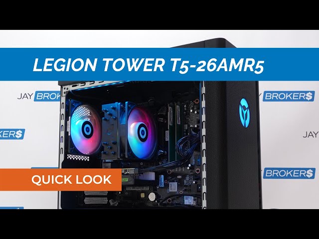 Lenovo Legion Tower T5-26AMR5 Ryzen 7 3700X 16GB 256GB GeForce GTX 1660  Super 90RB000EUS - YouTube