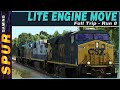 Full Trip! Lite Engines Waycross to Jacksonville