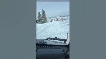 2024 Polaris Ranger 1500 Northstar | 84” Snow Blade in Action! ❄️#ranger1500 #polarisranger