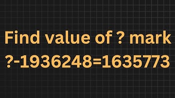 Example 2 (i) | Number System | Quantitative Aptitude | S Chand | RS Agrawal