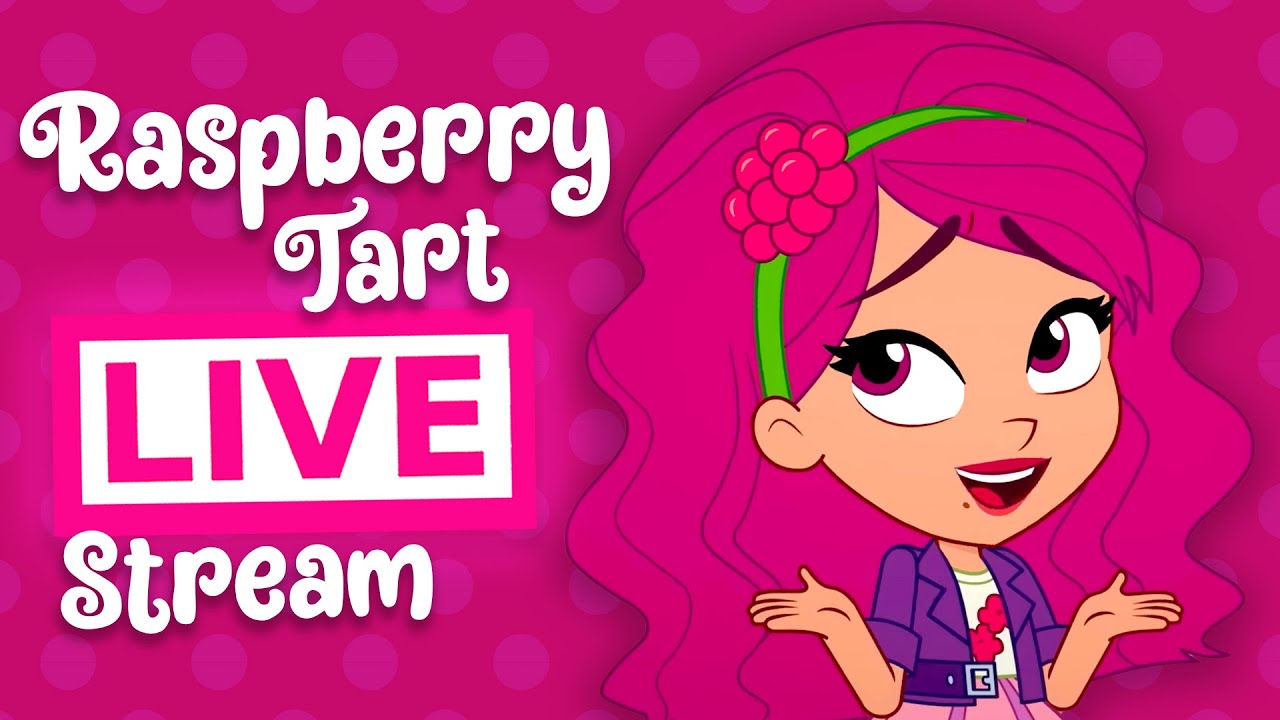 Raspberry Short Films Raspberry Tart Livestream 🌺 Strawberry Shortcake 🌺 Raspberry Month Full ...