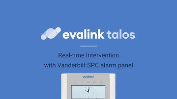 Real-time Intervention with Vanderbilt SPC alarm panel