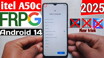 Itel A50C (A669L) Frp bypass  android 14 without PC #new trick #2025
